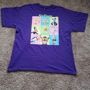 Six Flags Loony Toons Tee
